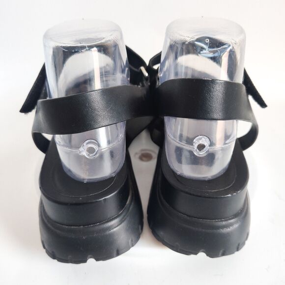 Cole Haan Zerogrand Sandals Leather Size 9 Criss Cross Preppy Strappy Open Toe - Picture 3 of 11